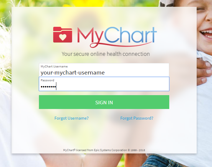 epic mychart sign up